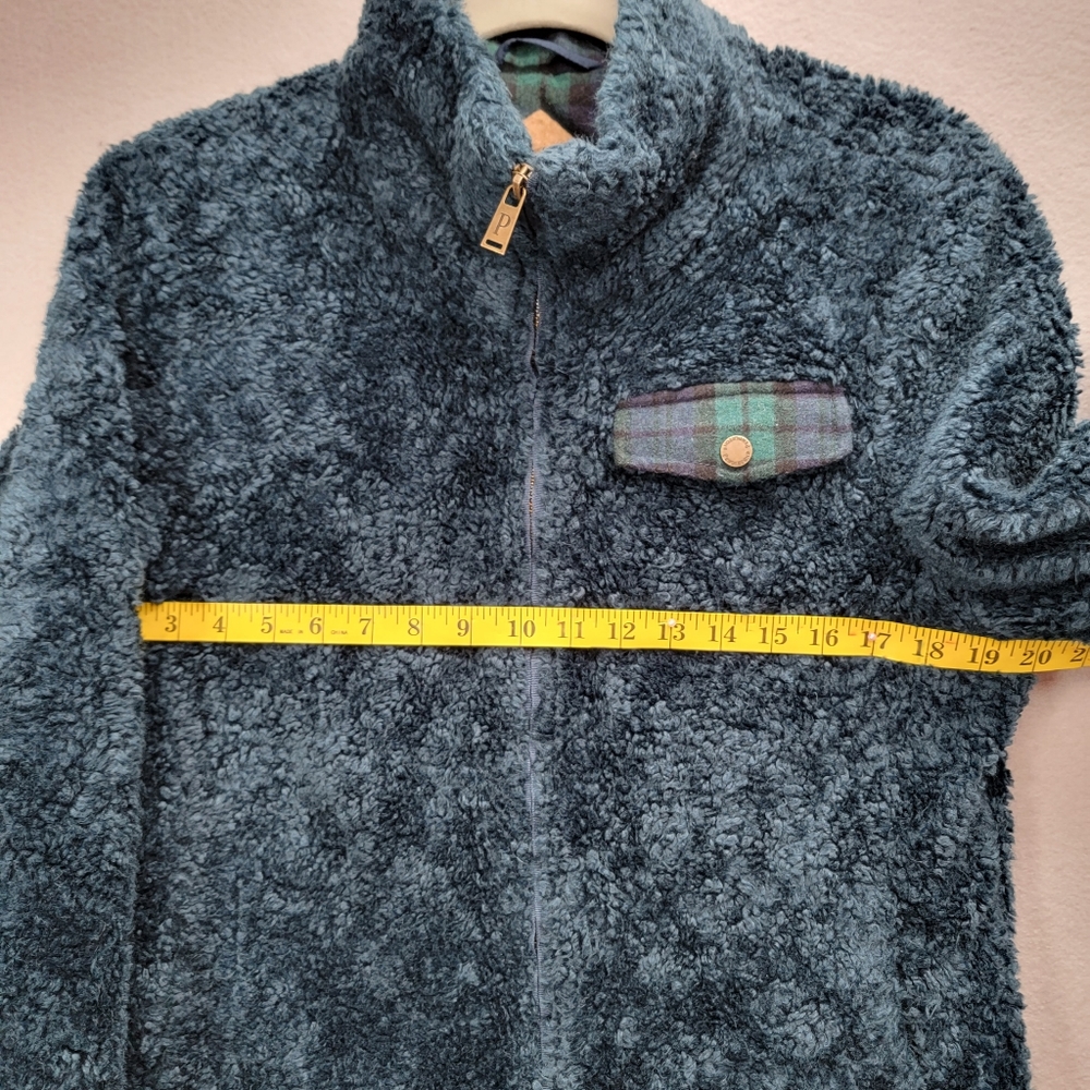PENDLETON WOMEN'S FUZZY ZIP JACKET, SIZE M - Picture 7 of 8